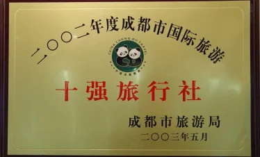 Top 10 Travel Agencies (2002)