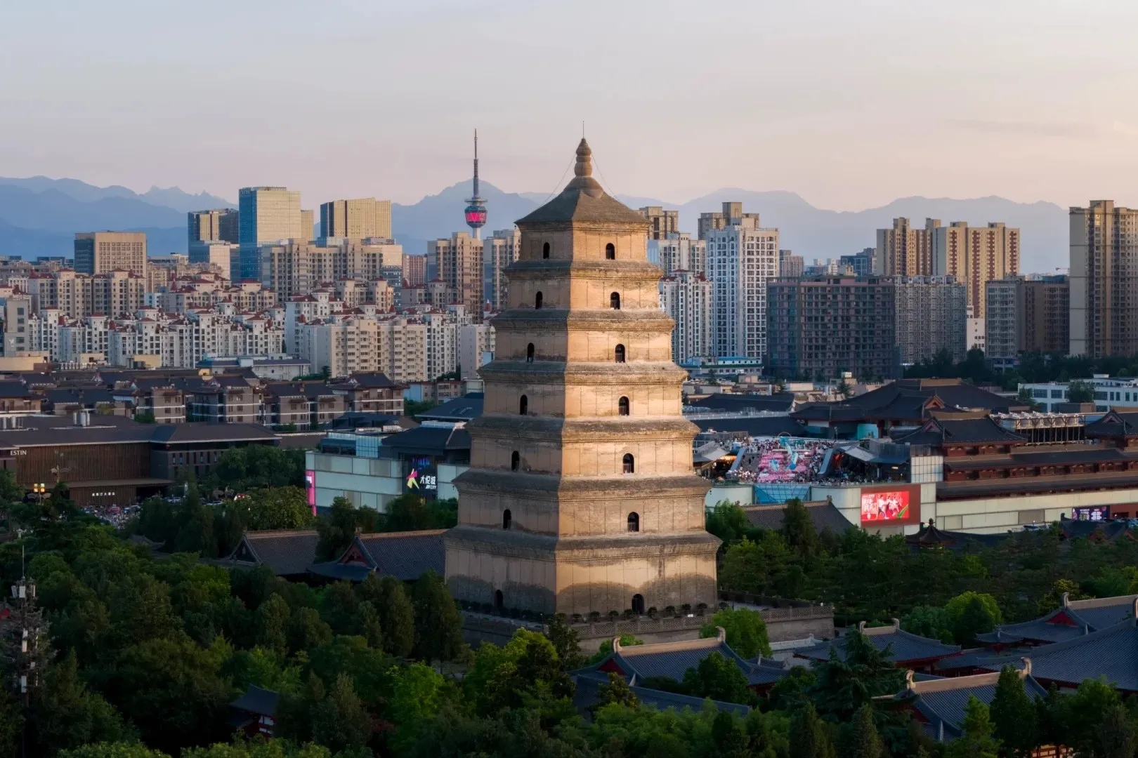 Giant Wild Goose Pagoda