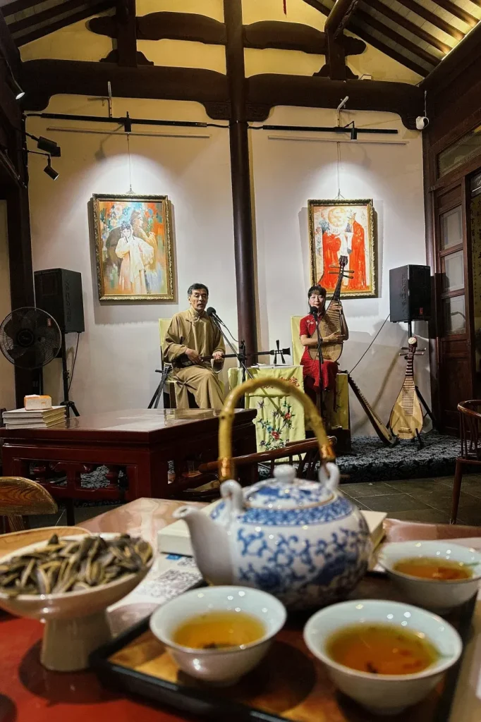 Suzhou Pingtan scene