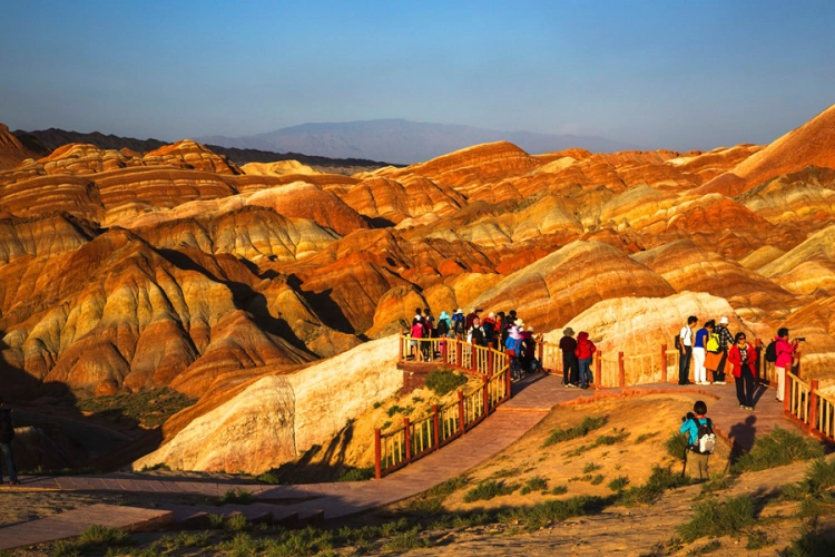 Zhangye Rainbow Mountains
